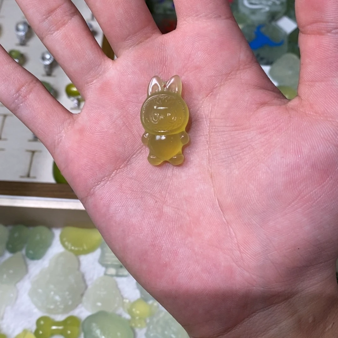 岫玉未镶嵌吊坠(不含链)两单包邮