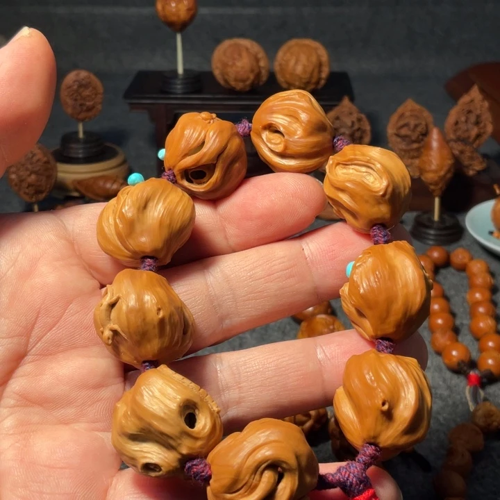 ネ***ω手串/手链橄榄核手工制作工艺精湛