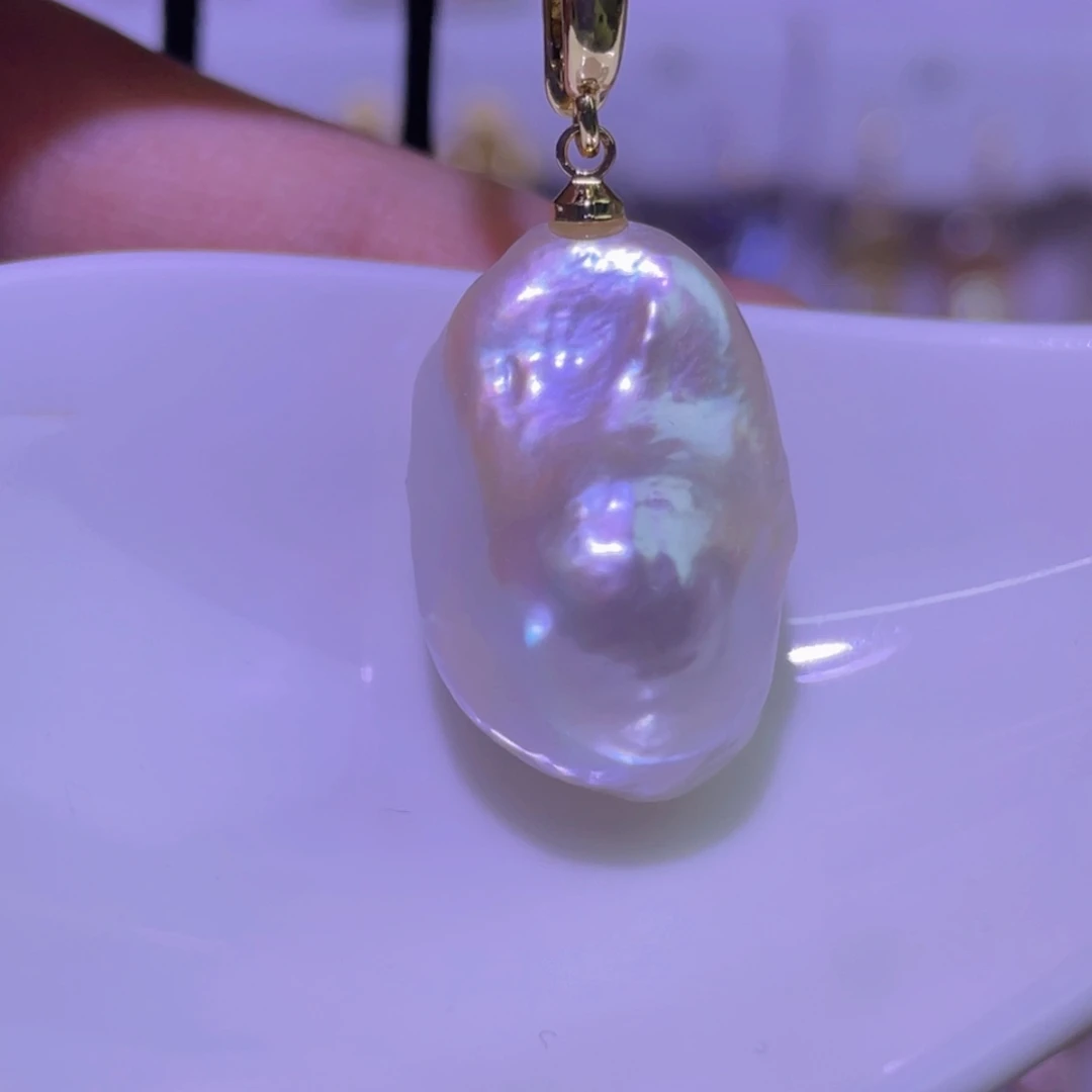 天然淡水珍珠吊坠淡水珍珠未镶嵌