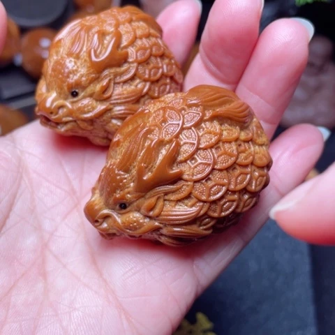 【闪购商品】手串/手链橄榄核35左右金币龙龟手球