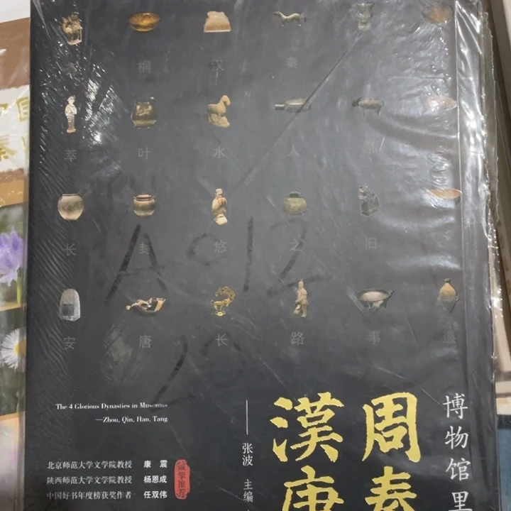 博物馆里的周秦汉唐正版塑封全新