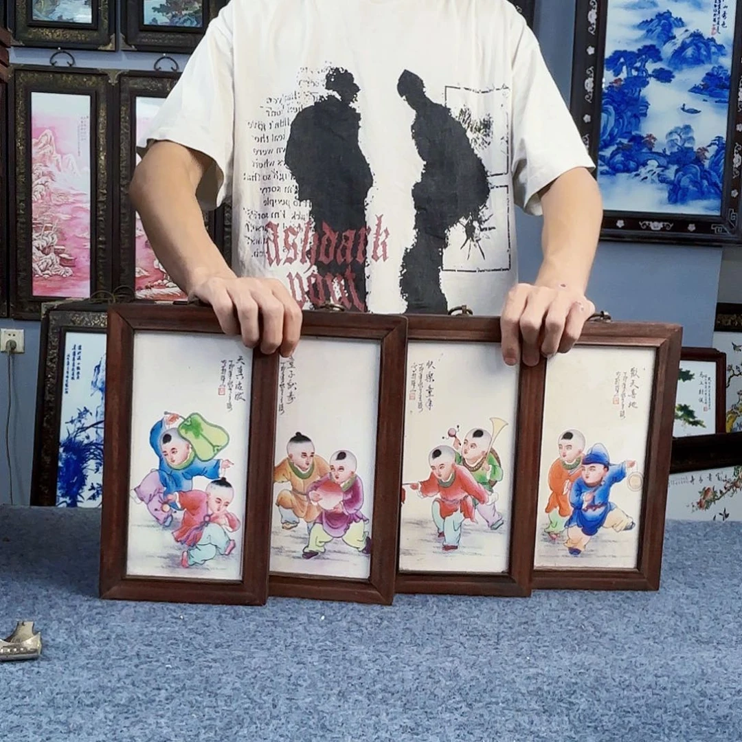 摆件瓷板画瓷板画