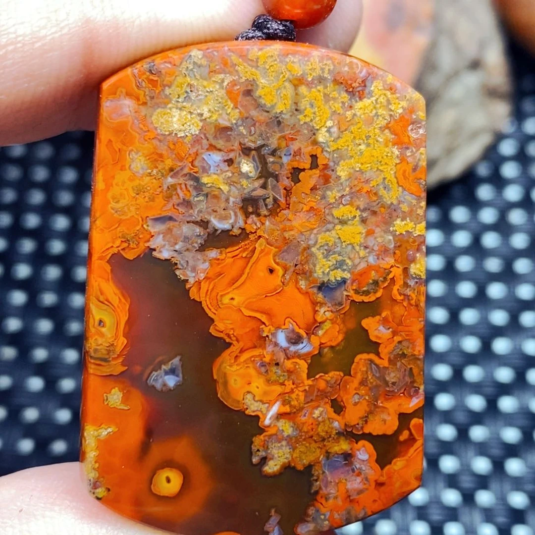 未镶嵌吊坠(不含链)玛瑙/玉髓壹*哥