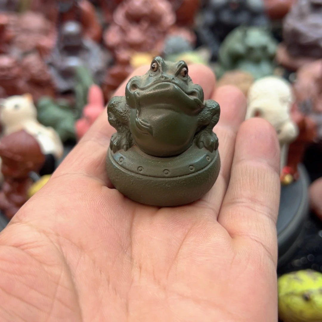 紫砂茶宠宜兴丁山紫砂茶宠