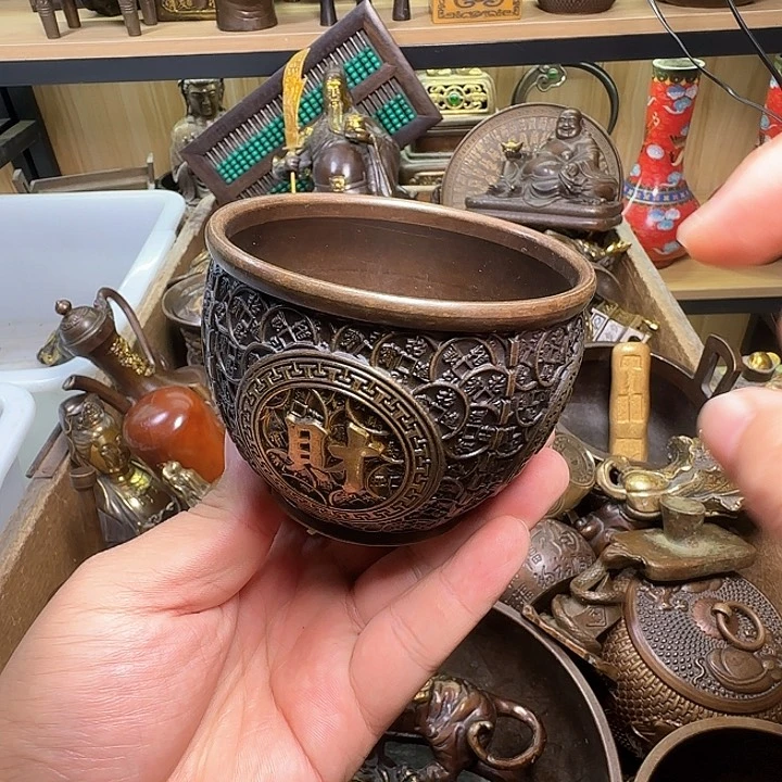 铜器办公室茶室摆件