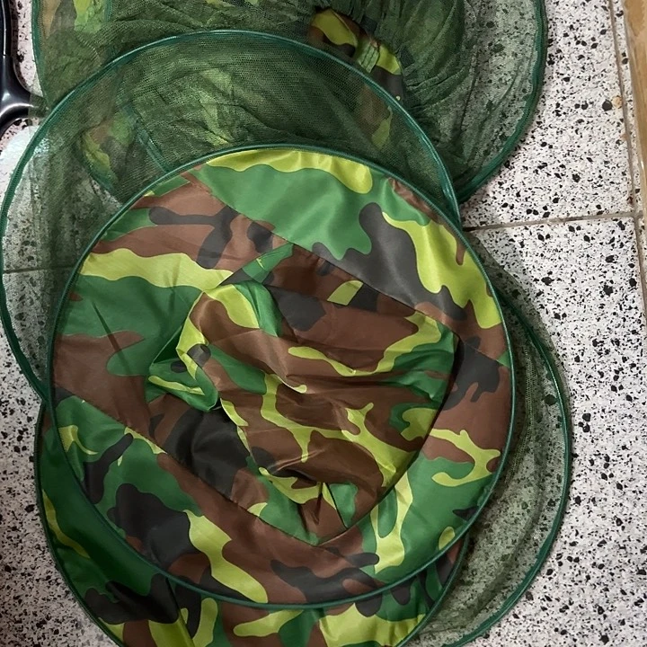迷彩防蚊帽随机发4个