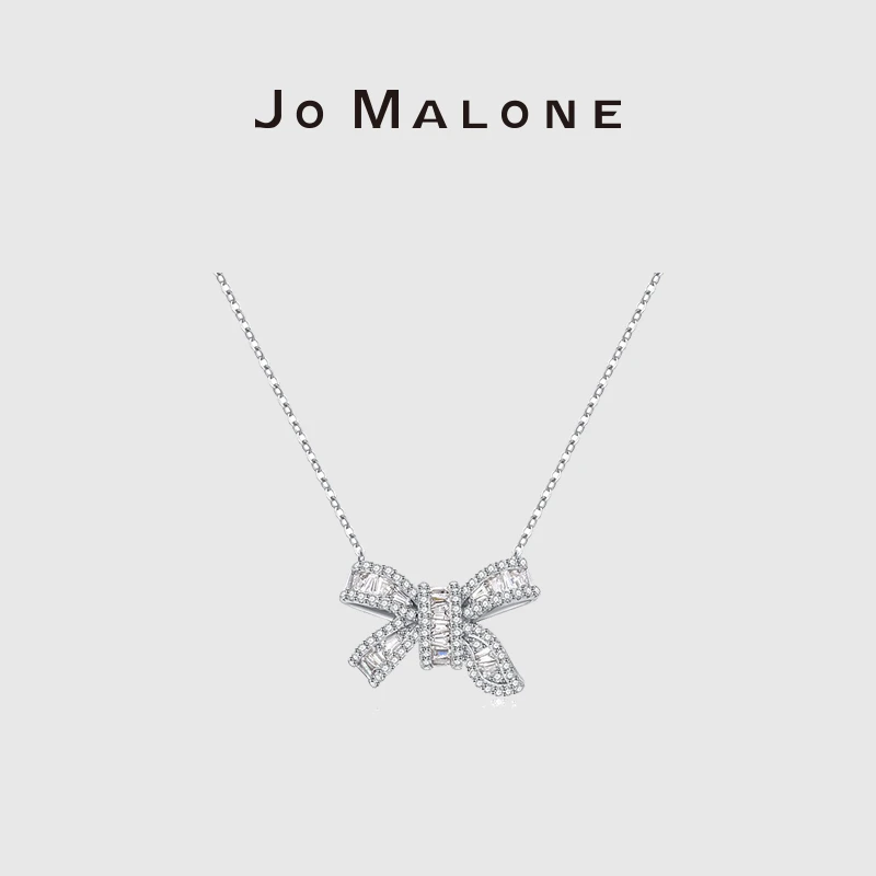铜锆石吊坠 【ZML081蝴蝶结】:JO MALONE(祖玛珑)新款蝴蝶结项链