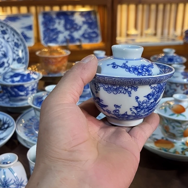 錡镇堂手工手绘杯