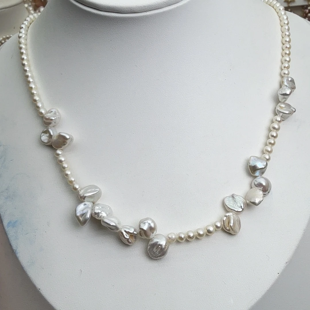 淡水珍珠未镶嵌颈饰