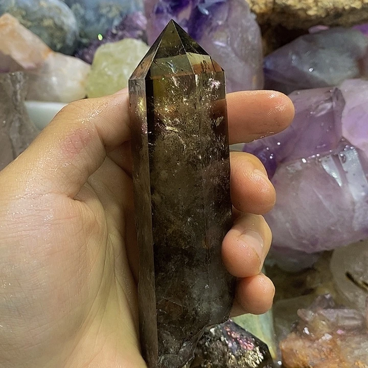 哈***懒未镶嵌珠宝半成品水晶