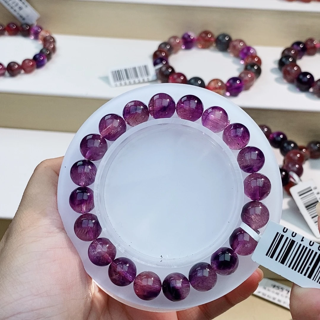 手链水晶未镶嵌紫超七9