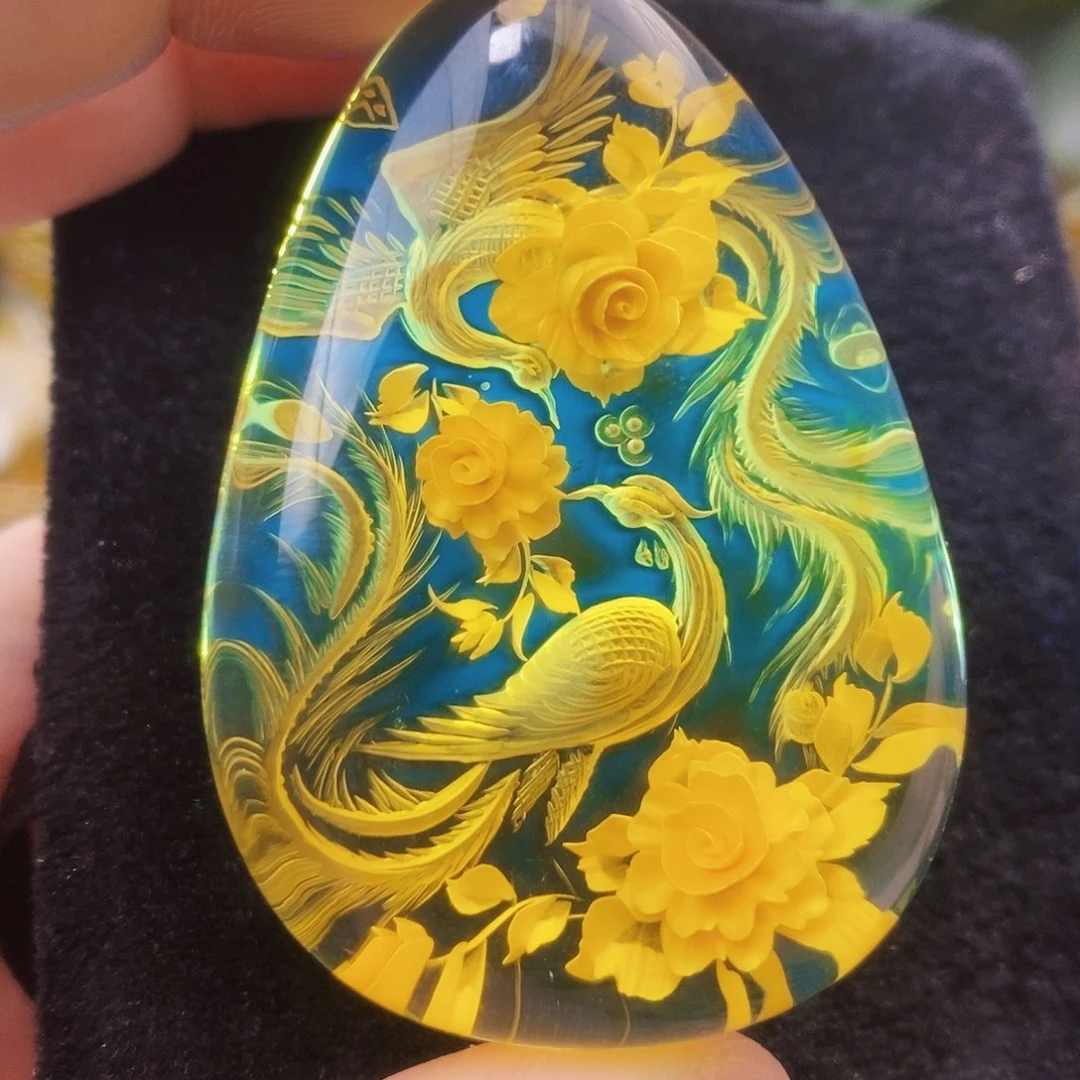 【闪购商品】金珀吊坠(不含链)未镶嵌