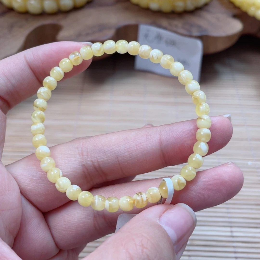 蜜蜡未镶嵌手串蜜蜡