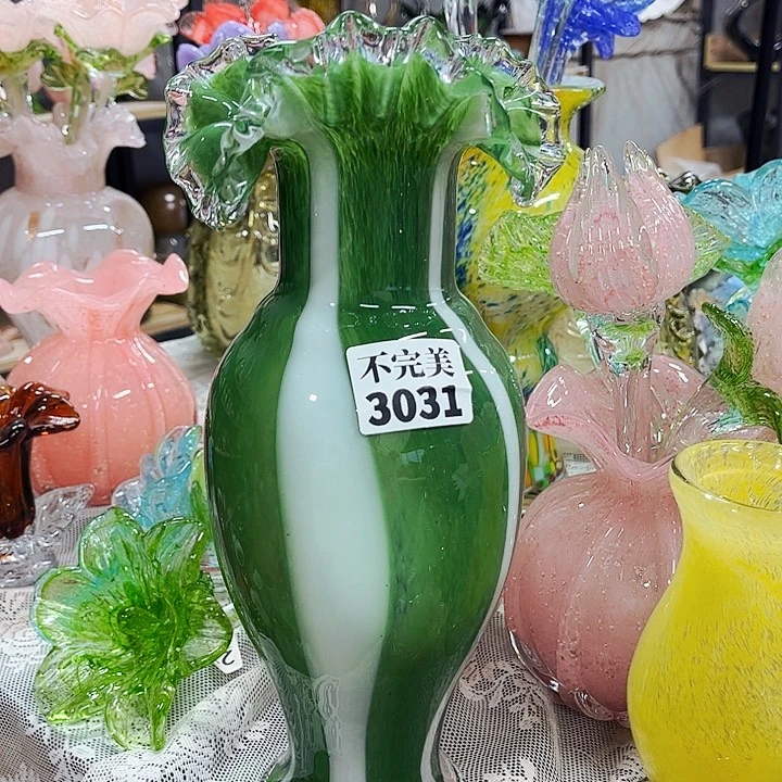 3031 家悦琉璃花瓶摆件