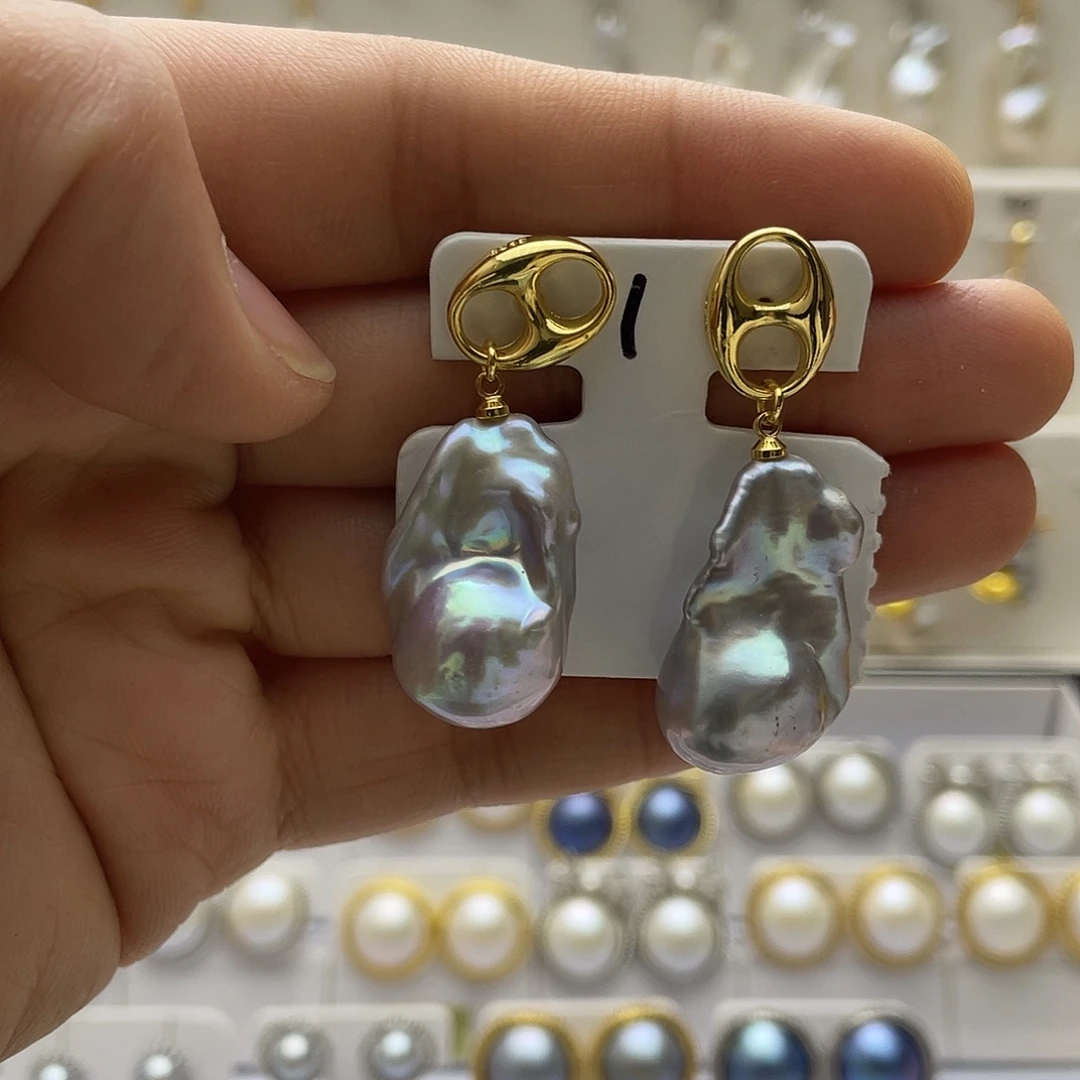 未镶嵌天然珍珠淡水珍珠