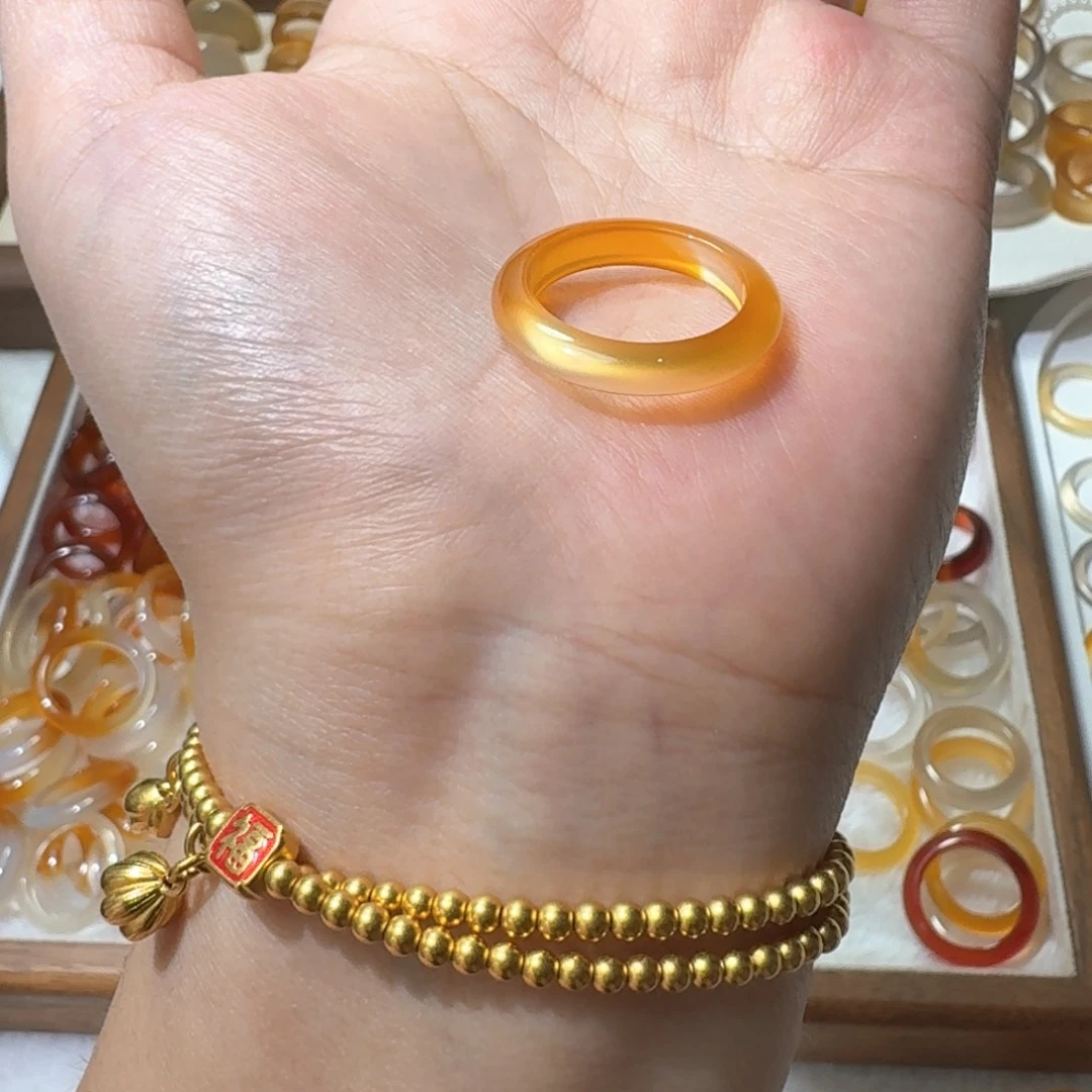 未镶嵌戒指玛瑙/玉髓367港17