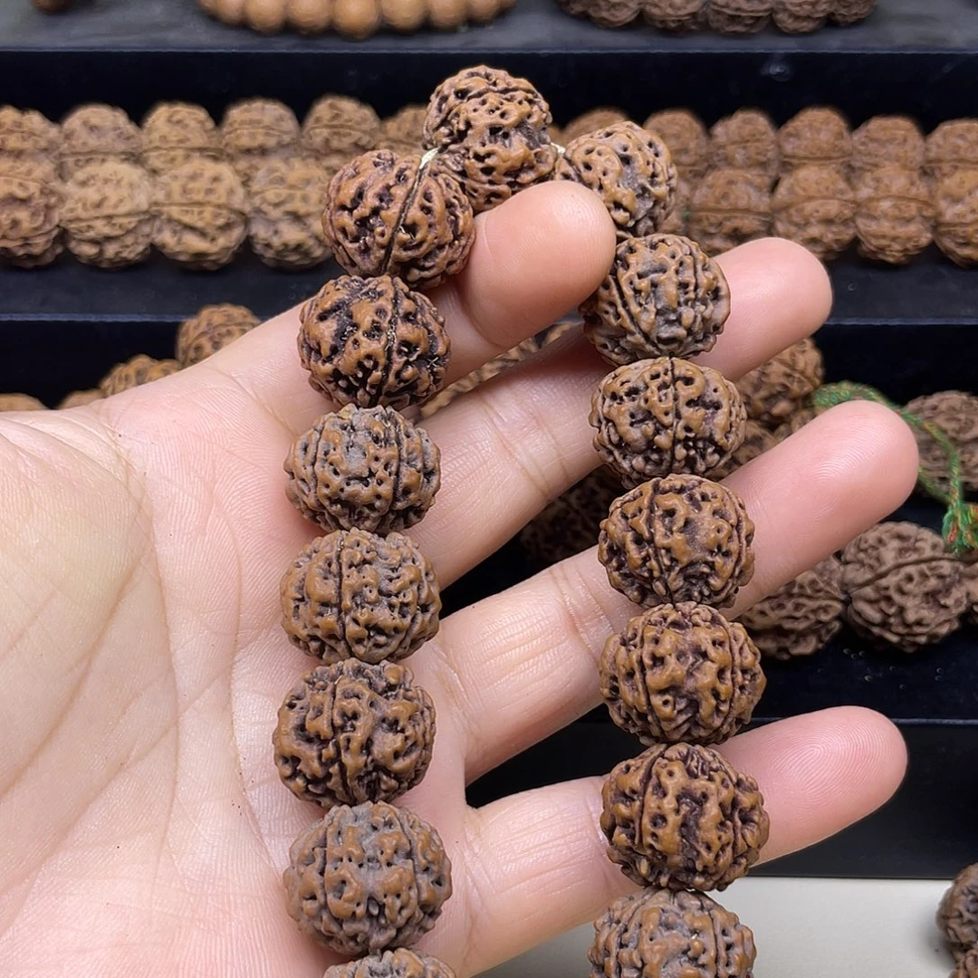 金刚菩提手串21mm古龙梅花铁籽