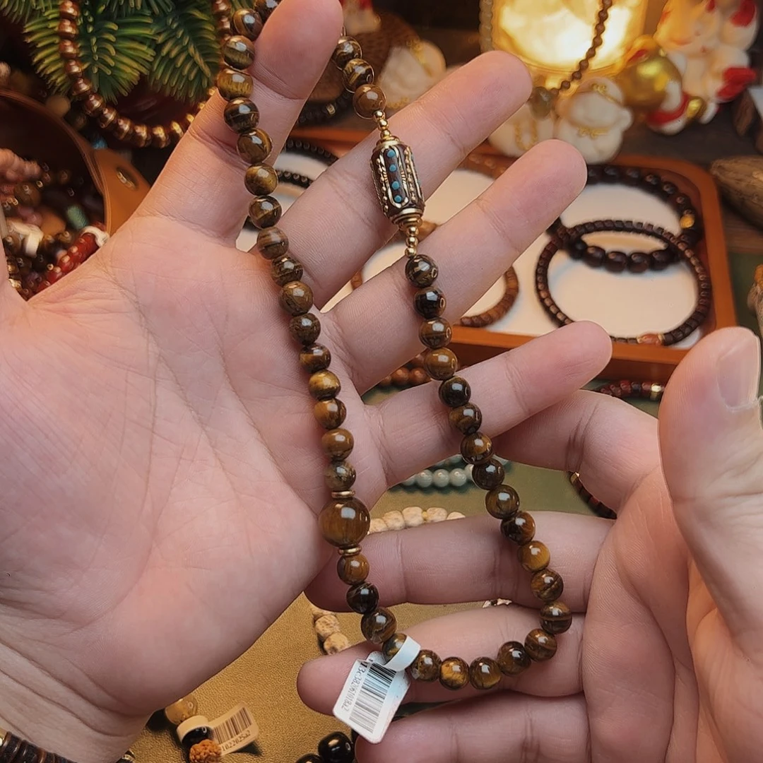 手串菩提根/象牙果虎眼