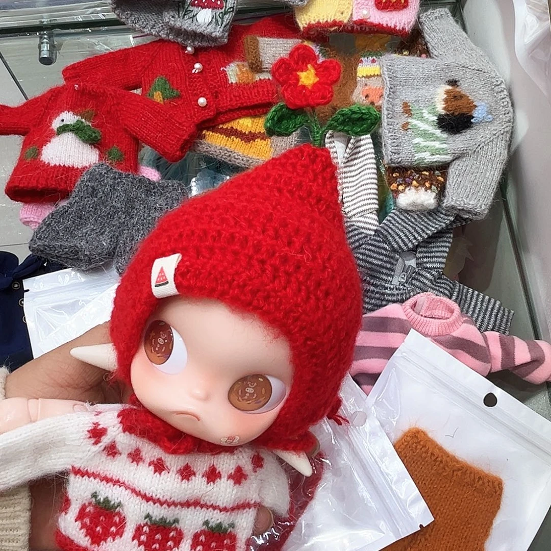 针织帽子新款帽子小花