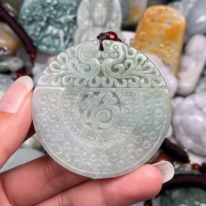 颈饰未镶嵌翡翠翡翠