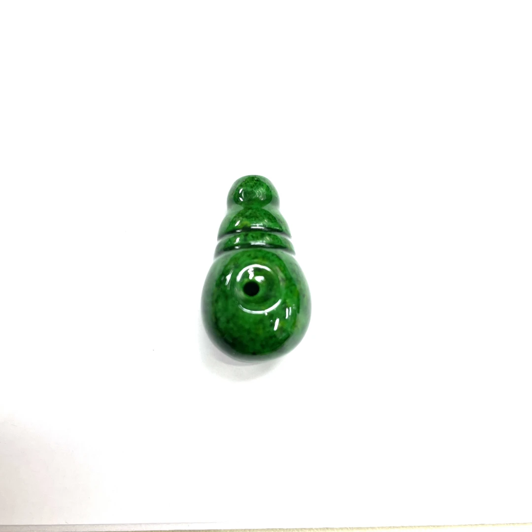 350号13mm绿色三通吊坠