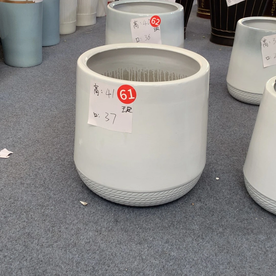高温陶瓷花盆微瑕