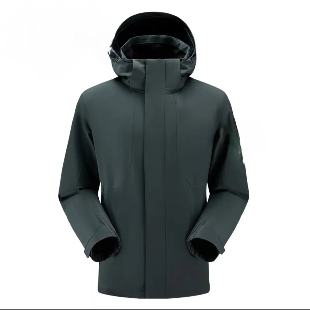 【户外严选】J081户外三合一防风防水冲锋衣