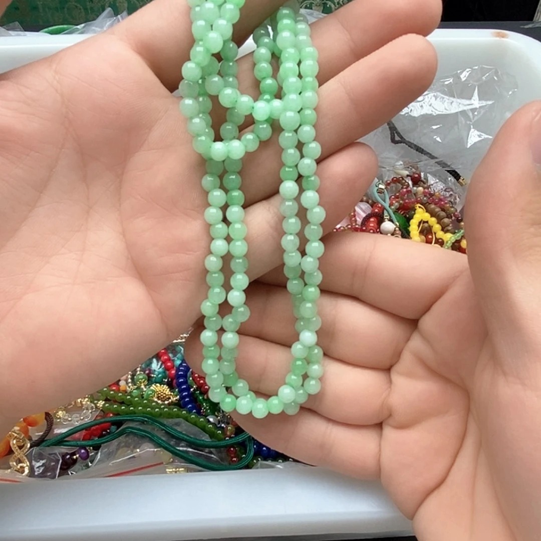 石英岩玉未镶嵌所见即所得 一物一拍