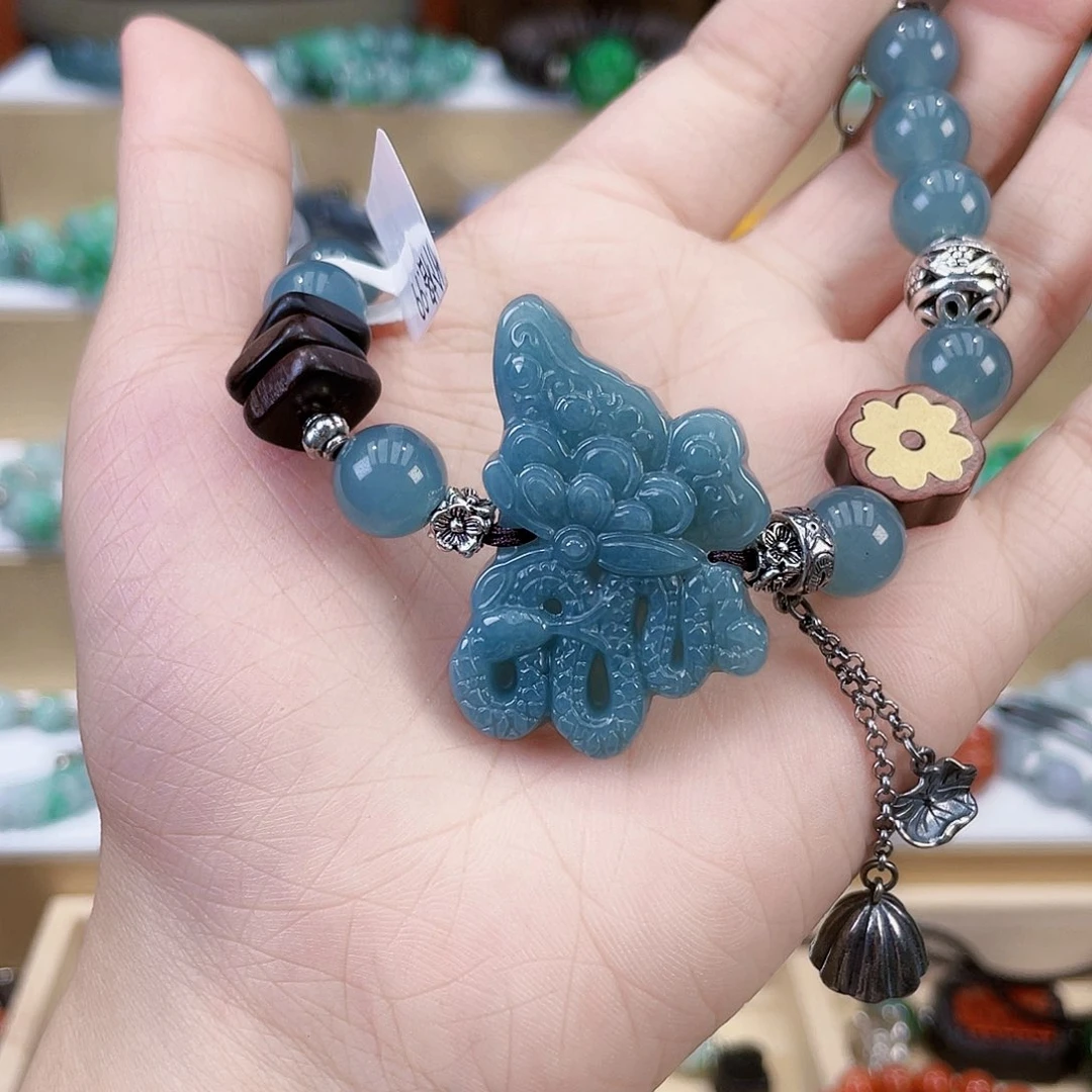 未镶嵌手链翡翠手链