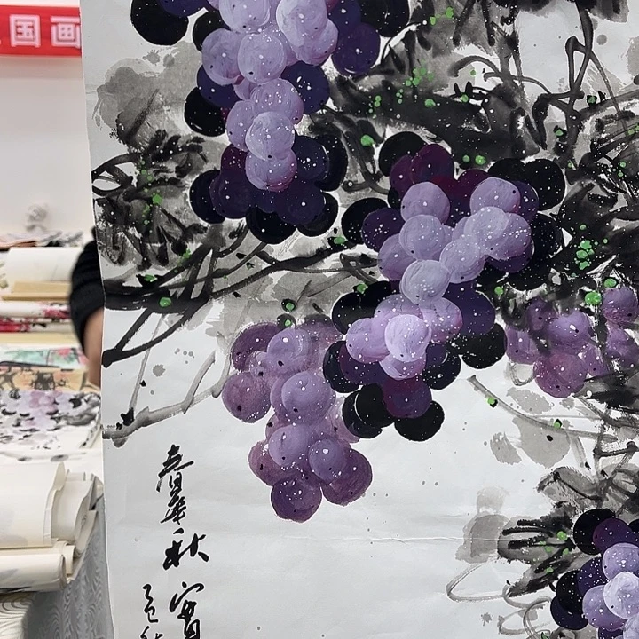 国画手绘国画作品