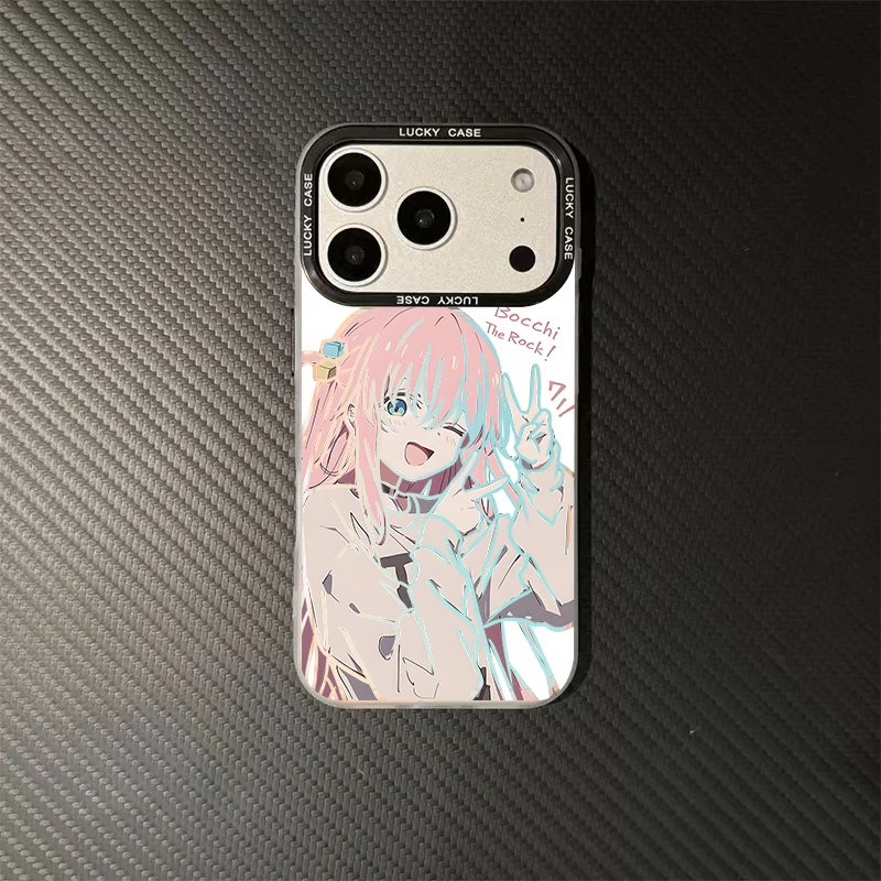 波奇酱手机壳镭射渐变适用于苹果华为荣耀小米VIVOPPO一加33