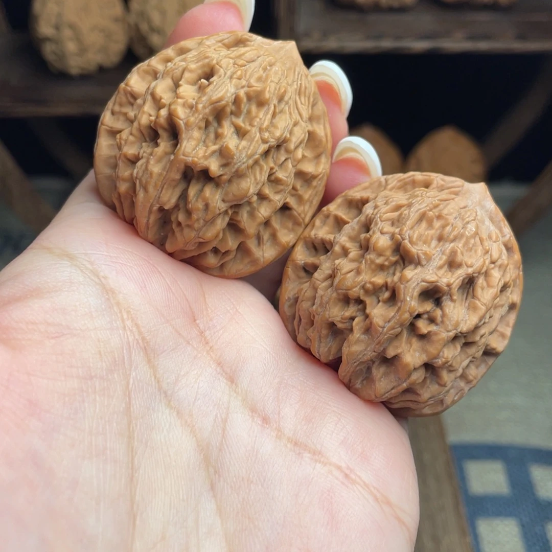 文玩核桃吊坠41虎头