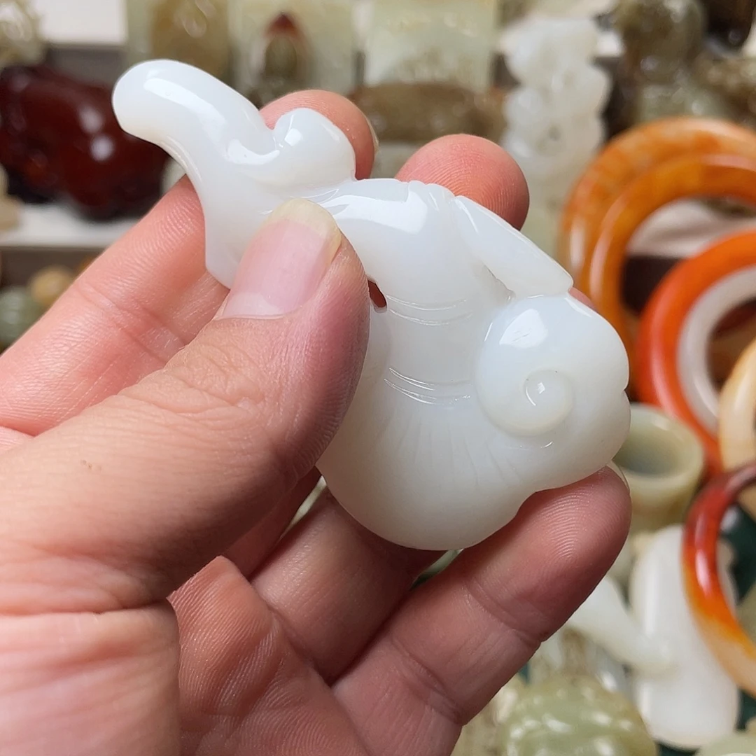 皇***勒颈饰未镶嵌和田玉