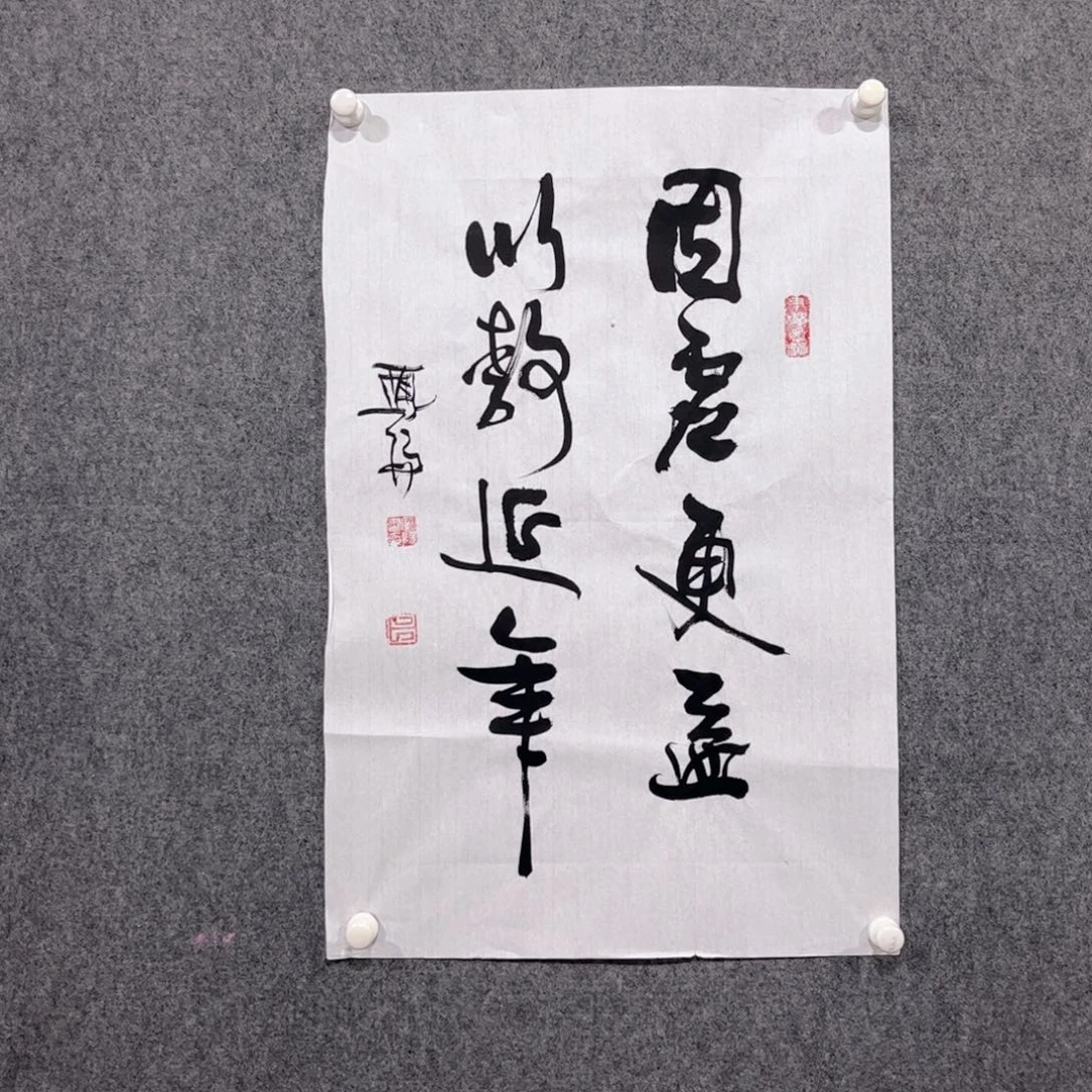 书法87岁卜凤阳老师作品
