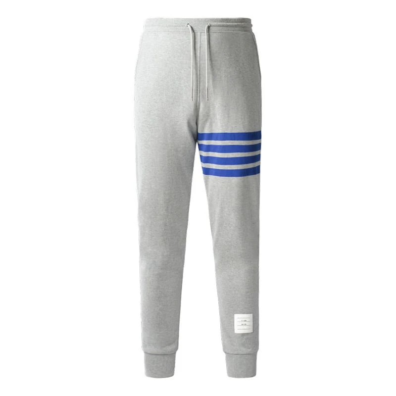 C纯棉薄款运动卫裤裤子休闲裤束脚裤长裤百搭潮流男女同款TJ