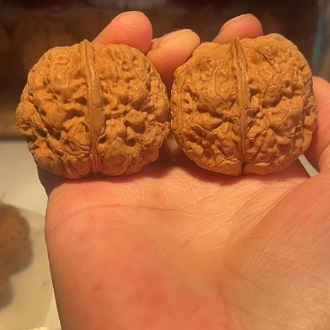 文玩核桃把件十八包带彩43