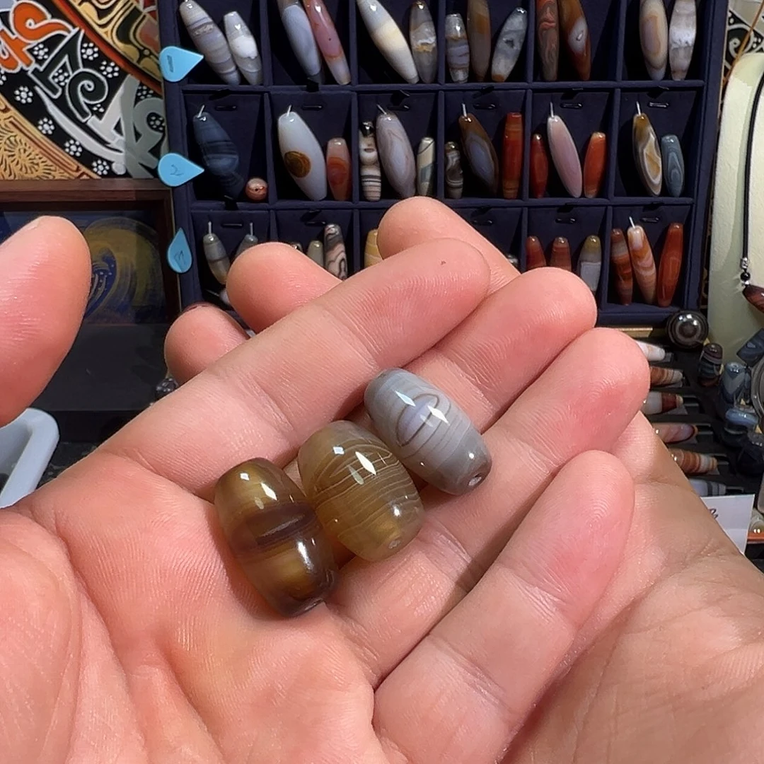 糖***甜玛瑙/玉髓未镶嵌颈饰