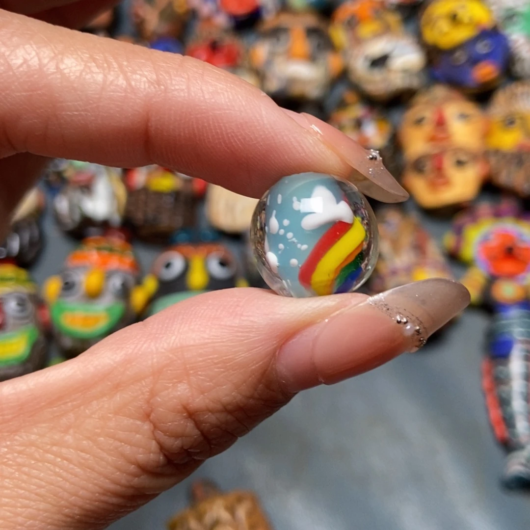 颈饰琉璃印度尼西亚雪花珠