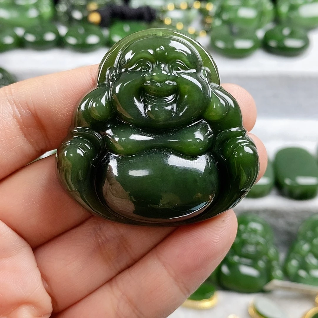 和田玉（碧玉）未镶嵌颈饰