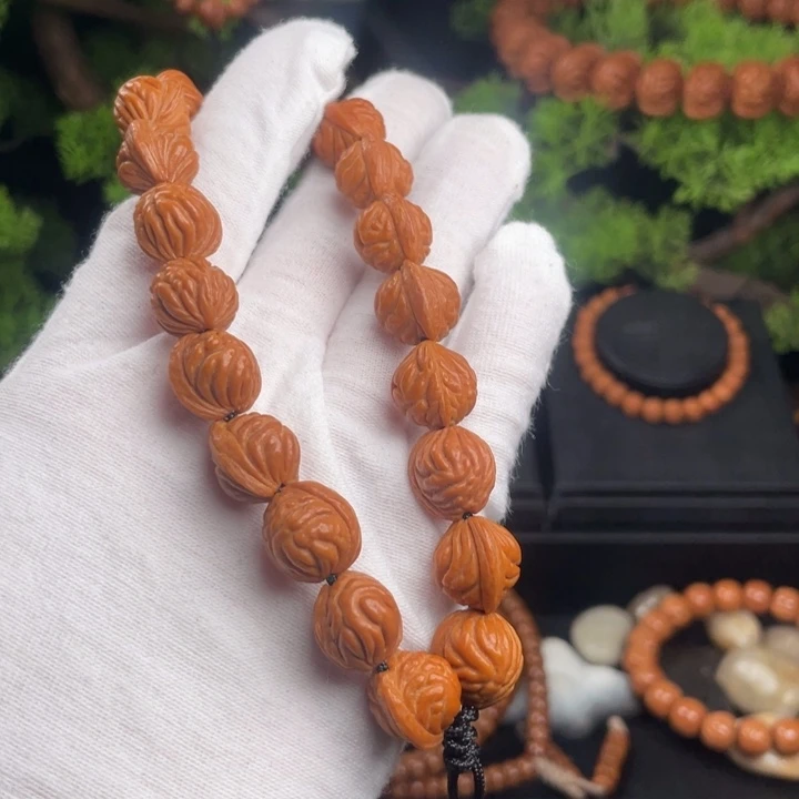 桃核吊坠精品小金豆