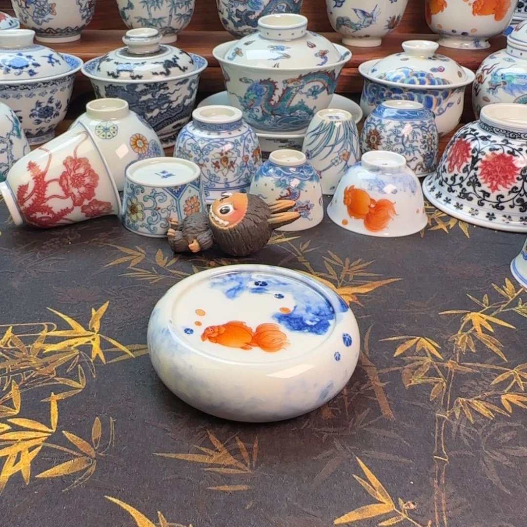 金玉满堂小盖置杯杯