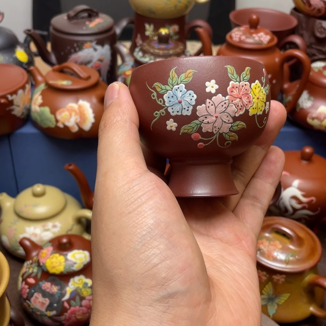 茶杯紫砂紫砂主人杯100cc