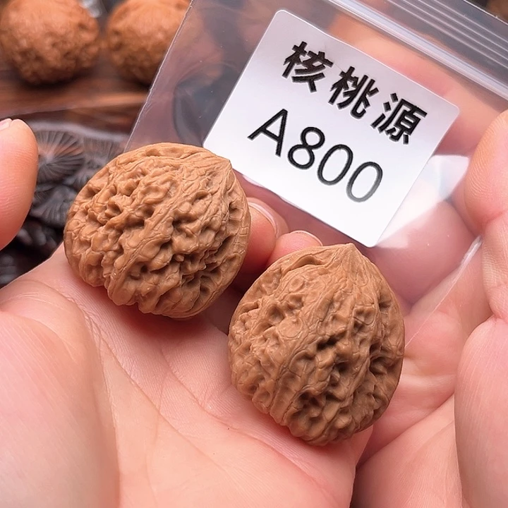 文玩核桃把件平谷凹底37