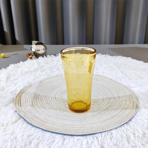 （无盖款）出美玻璃水杯2支 杯口直径8.9cm 高16.2cm