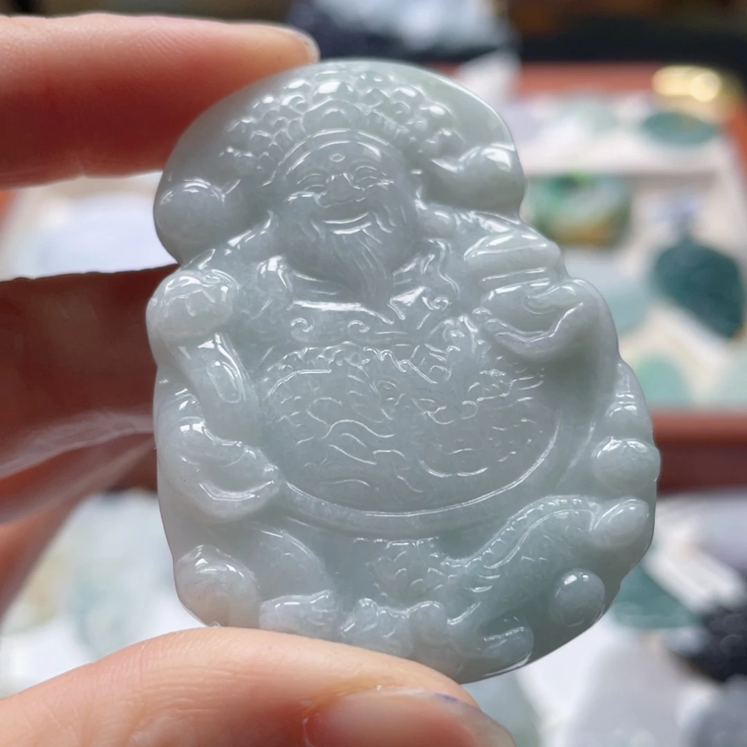 翡翠未镶嵌颈饰翡翠17