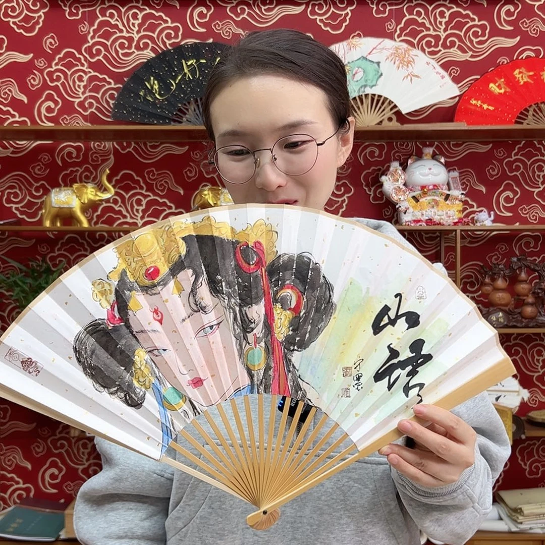 书法书法 95寸玉竹 手写手绘 默认粘好