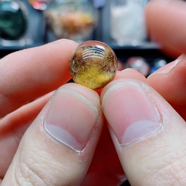 依***水水晶颈饰未镶嵌水晶颈饰吊坠