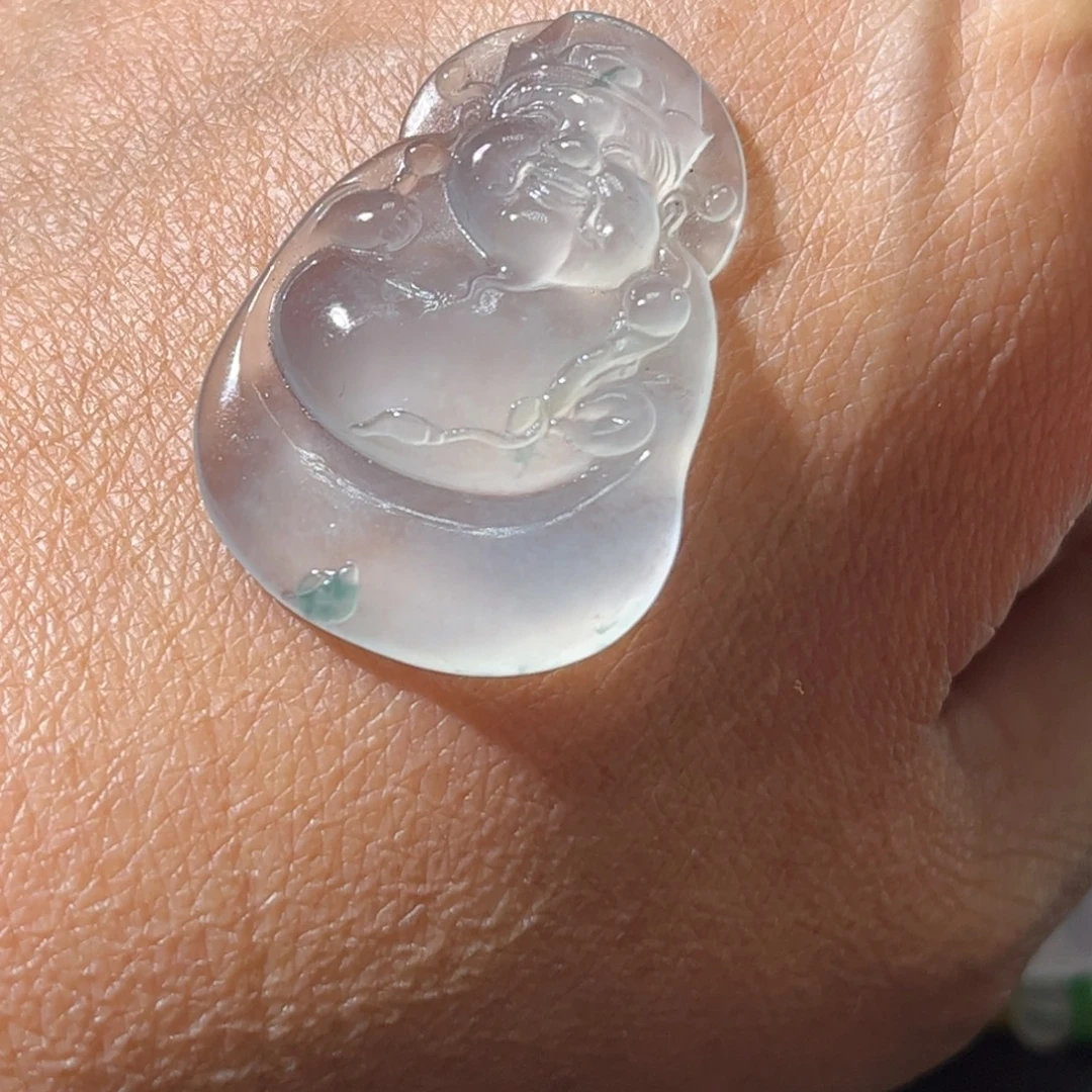 定制翡翠未镶嵌财神