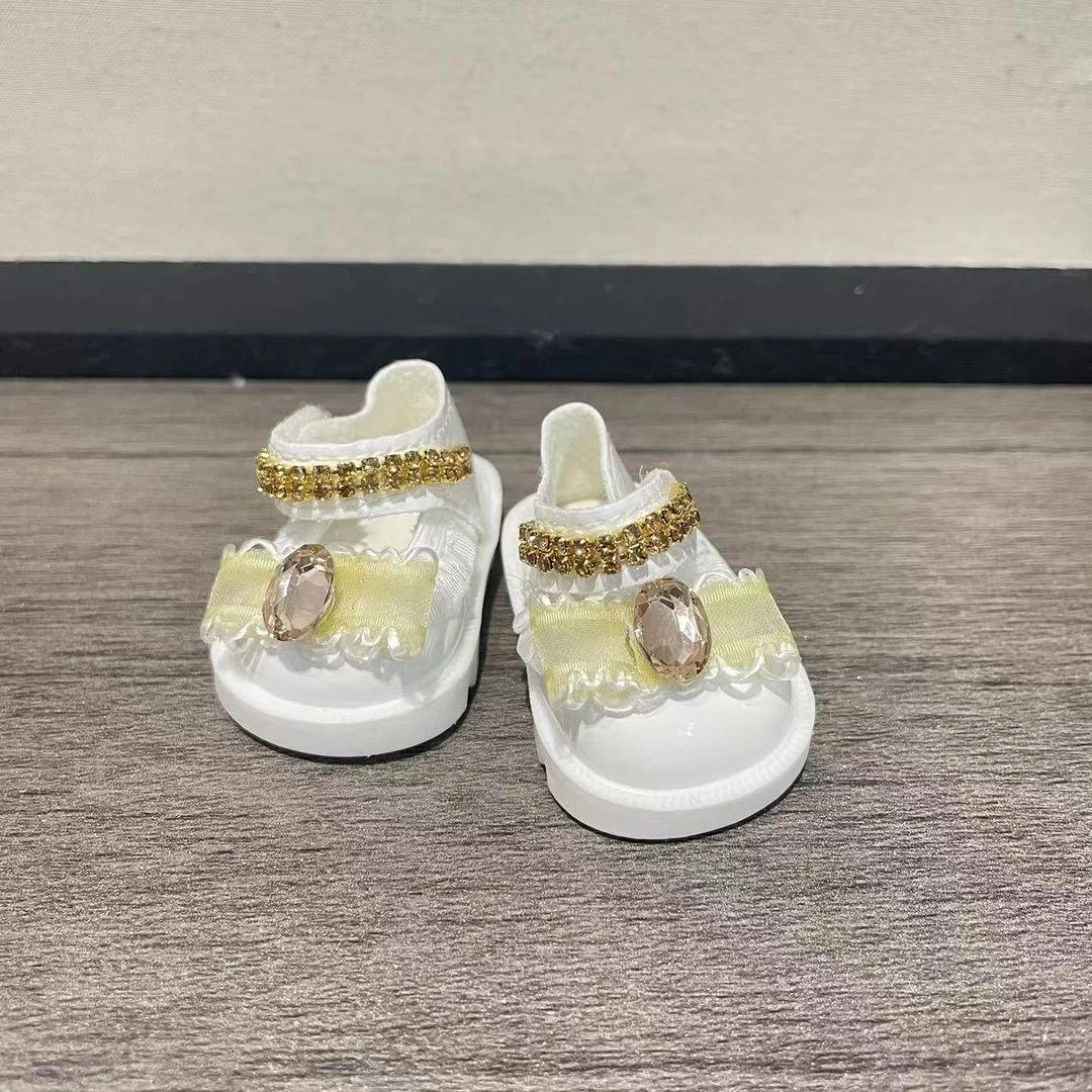 可站立20cm棉花娃娃垂耳兔公仔公主娃鞋原创DIY手作