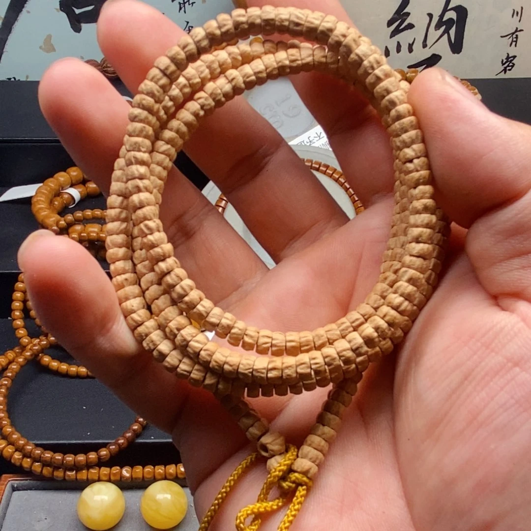 紫金鼠手串5.4mm热振药片